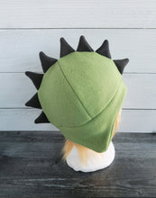 Load image into Gallery viewer, Dinosaur Hat, Dino Fleece Hat
