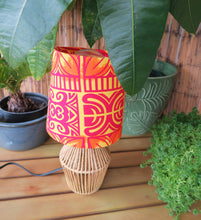 Load image into Gallery viewer, Luau Small Lamp Polynesian Indoor Decor
