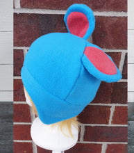 Load image into Gallery viewer, Blue Mice Fleece Hat
