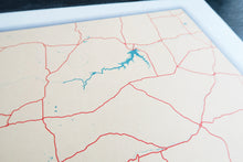Load image into Gallery viewer, Montana State Map Print
