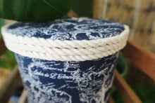 Load image into Gallery viewer, Nautical Blue Lantern Indoor Decor
