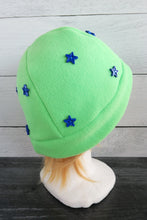 Load image into Gallery viewer, Star Fleece Hat - Plastic Stars
