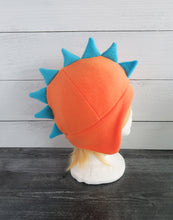 Load image into Gallery viewer, Dinosaur Hat, Dino Fleece Hat
