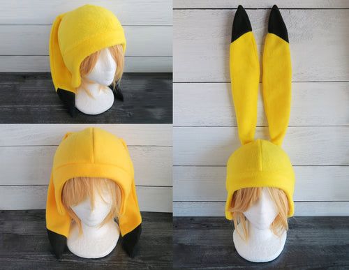 Pokemon Pikachu cosplay costume hat Halloween costume Pichu shiny Pikachu 