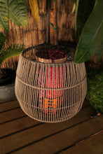 Load image into Gallery viewer, Pōpolohua Lantern Polynesian Indoor Decor
