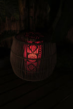 Load image into Gallery viewer, Pōpolohua Lantern Polynesian Indoor Decor
