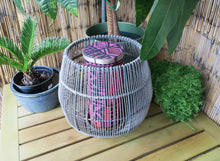 Load image into Gallery viewer, Pōpolohua Lantern Polynesian Indoor Decor

