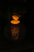 Load image into Gallery viewer, Purple Girl Lantern Polynesian Indoor Decor
