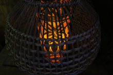 Load image into Gallery viewer, Purple Girl Lantern Polynesian Indoor Decor
