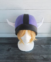 Load image into Gallery viewer, Custom Vikings Helmet Fleece Hat
