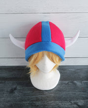 Load image into Gallery viewer, Custom Vikings Helmet Fleece Hat
