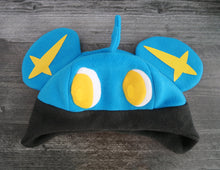 Load image into Gallery viewer, Yellow-Blue Lion Fleece Hat
