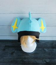 Load image into Gallery viewer, Yellow-Blue Lion Fleece Hat
