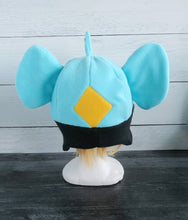 Load image into Gallery viewer, Yellow-Blue Lion Fleece Hat
