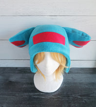 Load image into Gallery viewer, Blue Elephant Ears Fleece Hat
