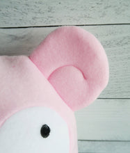 Load image into Gallery viewer, Pink Sloth Fleece Hat
