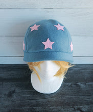 Load image into Gallery viewer, Star Fleece Hat - Felt Stars
