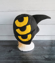 Load image into Gallery viewer, 3 Eyed Bird Fleece Hat
