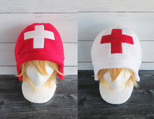 Load image into Gallery viewer, Swiss Flag Fleece Hat
