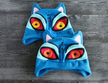 Load image into Gallery viewer, Blue Kkachi Horangi Tiger Fleece Hat
