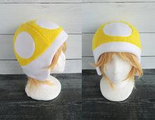 Load image into Gallery viewer, Mushroom and Toad Fleece Hat
