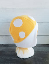 Load image into Gallery viewer, Mushroom Fleece Hat - Ready to Ship Halloween Costume
