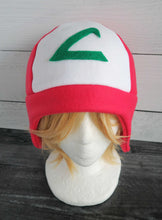 Load image into Gallery viewer, Pokemon Ash costume cosplay hat Halloween costume  
