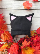 Load image into Gallery viewer, Halloween Cat Fleece Hat
