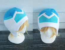Load image into Gallery viewer, Blue Space Helmet Fleece Hat - Ready to Ship Halloween Costume

