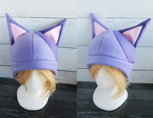 Load image into Gallery viewer, Bob Cat - 23in - Fleece Hat - Ready to Ship Halloween Costume
