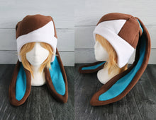 Load image into Gallery viewer, Carmen Animal Crossing cosplay costume Bunny Fleece Hat New Horizons
