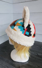 Load image into Gallery viewer, Desert Cat Fleece Hat - Sherpa Hat
