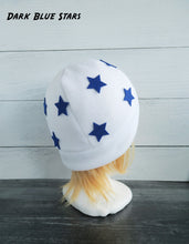 Load image into Gallery viewer, Star Fleece Hat - Felt Stars - Ready to Ship Halloween Costume
