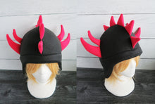 Load image into Gallery viewer, Dragon Double Horned Fleece Hat
