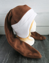 Load image into Gallery viewer, Genji Bunny Fleece Hat - Ready to Ship Halloween Costume

