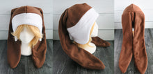 Load image into Gallery viewer, Genji Animal Crossing cosplay costume Bunny Fleece Hat New Horizons

