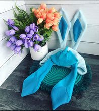 Load image into Gallery viewer, Pokemon Glaceon cosplay costume hat Halloween costume Leafeon Eevee shiny Glaceon
