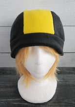 Load image into Gallery viewer, Gold Silver Trainer Fleece Hat - Ready to Ship Halloween Costume
