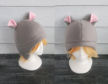 Load image into Gallery viewer, Hippo Hat - Animal Fleece Hat - Ready to Ship Halloween Costume
