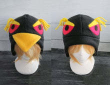 Load image into Gallery viewer, Hopper Penguin Fleece Hat - Ready to Ship Halloween Costume

