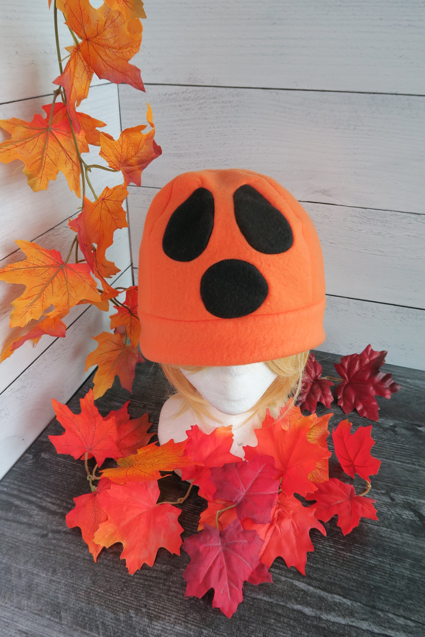 Jack o'Lantern Fleece Hat