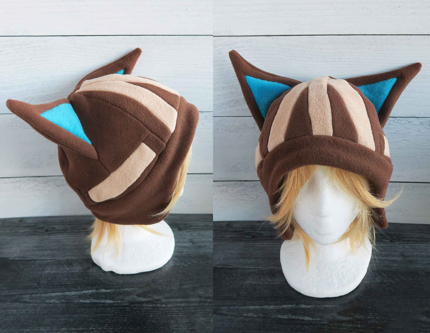 Katt Cat Fleece Hat - Ready to Ship Halloween Costume