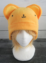 Load image into Gallery viewer, Gold Lion Fleece Hat - Ready to Ship Halloween Costume
