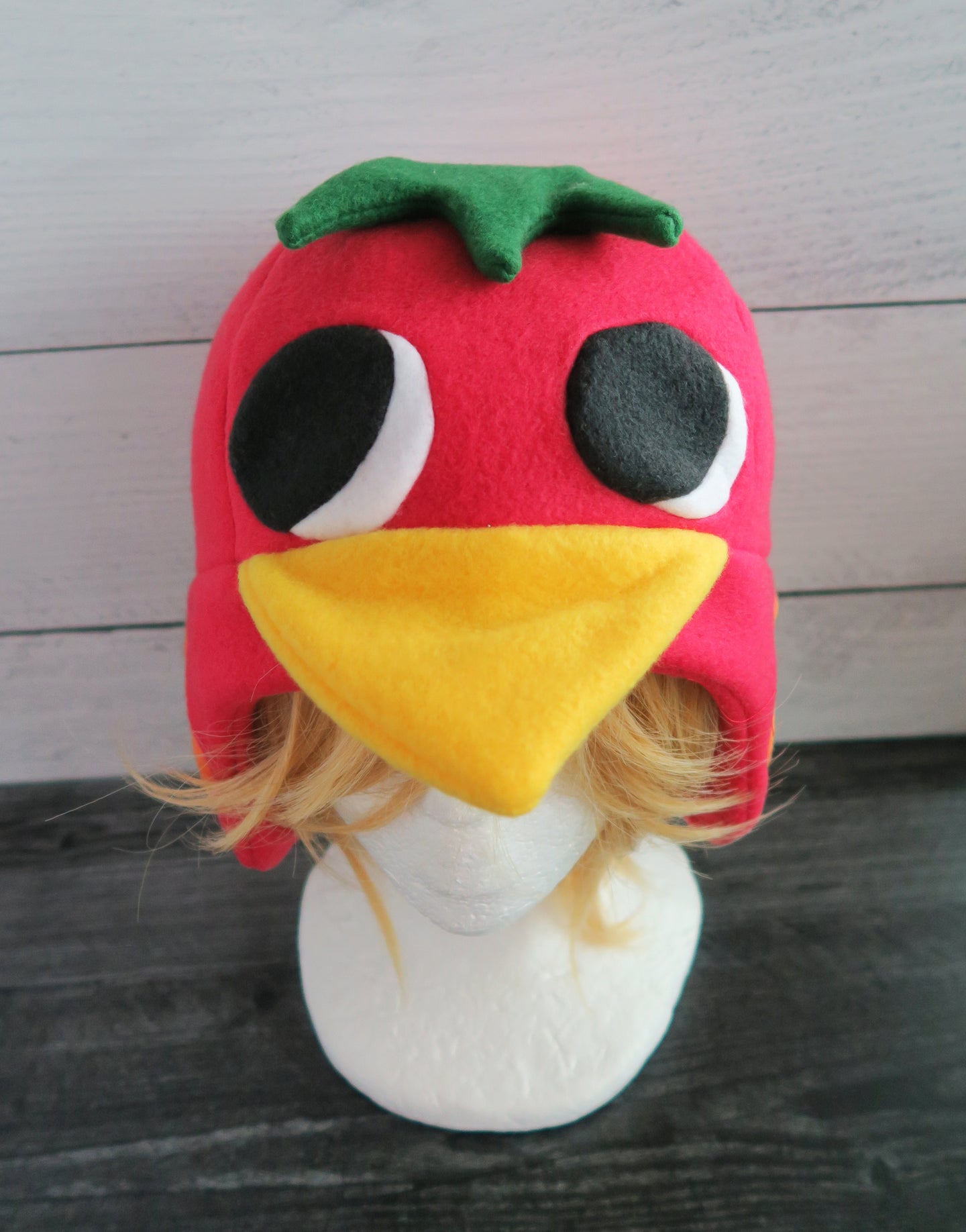 Ketchup Animal Crossing cosplay costume Duck Fleece Hat New Horizons