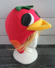 Load image into Gallery viewer, Ketchup Duck Fleece Hat - Ready to Ship Halloween Costume
