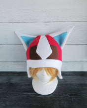 Load image into Gallery viewer, Kid Cat Fleece Hat - Ready to Ship Halloween Costume
