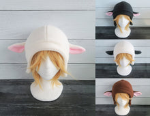 Load image into Gallery viewer, Lamb Sheep Fleece Hat - Ready to Ship Halloween Costume
