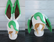 Load image into Gallery viewer, Pokemon Leafeon cosplay costume hat Halloween costume Eevee Glaceon shiny Leafeon
