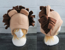 Load image into Gallery viewer, Lion Fleece Hat - Ready to Ship Halloween Costume

