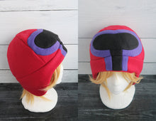 Load image into Gallery viewer, Magnetic Helmet Fleece Hat - Ready to Ship Halloween Costume
